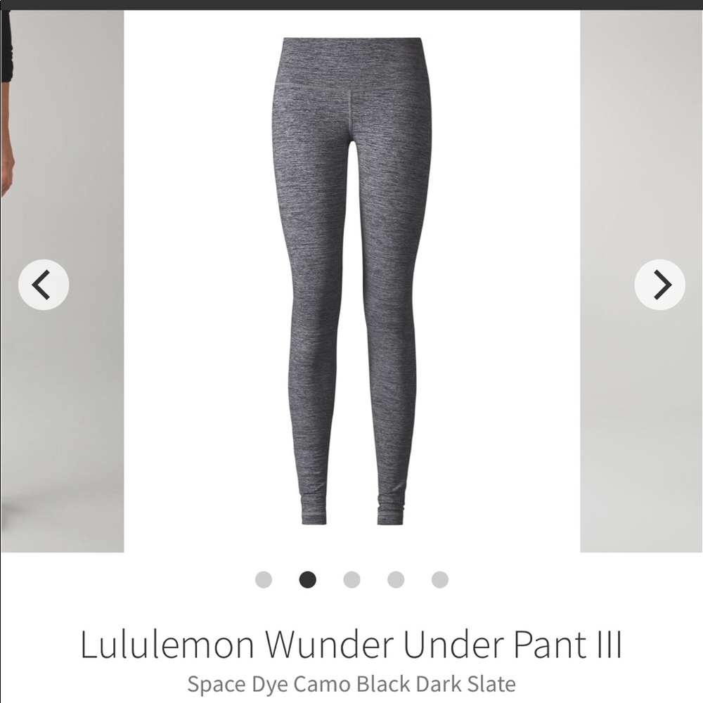 Lululemon wunder under pant III